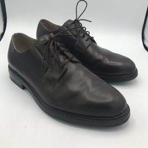 J.Crew Ludlow Derbys Dress Shoe 9.5 Cigar Brown